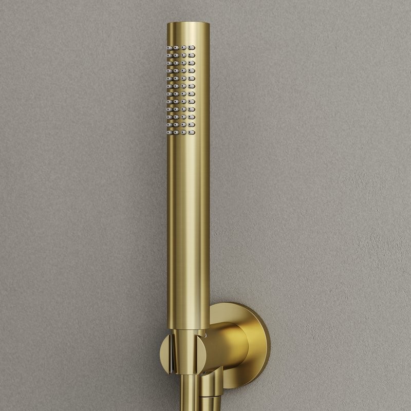 Душевой комплект Sancos Etna SC9010BG С ВНУТРЕННЕЙ ЧАСТЬЮ, брашированное золото, PVD покрытие