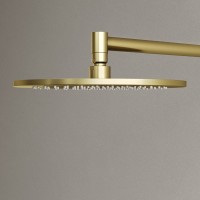 Душевой комплект Sancos Etna SC9010BG С ВНУТРЕННЕЙ ЧАСТЬЮ, брашированное золото, PVD покрытие