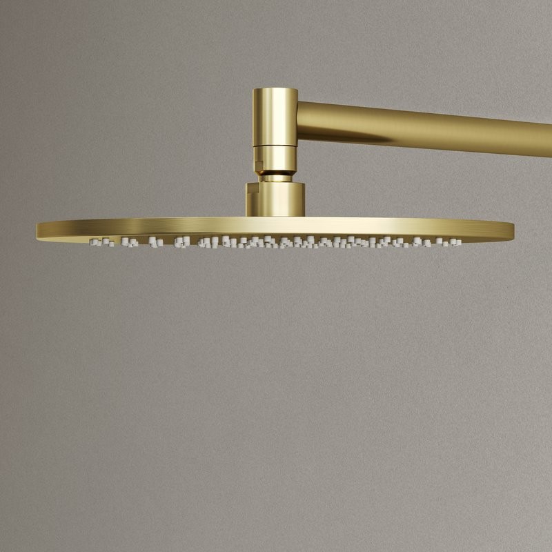 Душевой комплект Sancos Etna SC9010BG С ВНУТРЕННЕЙ ЧАСТЬЮ, брашированное золото, PVD покрытие