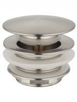 Донный клапан для раковины Wonzon & Woghand WW-SS105-BN без перелива, брашированный никель