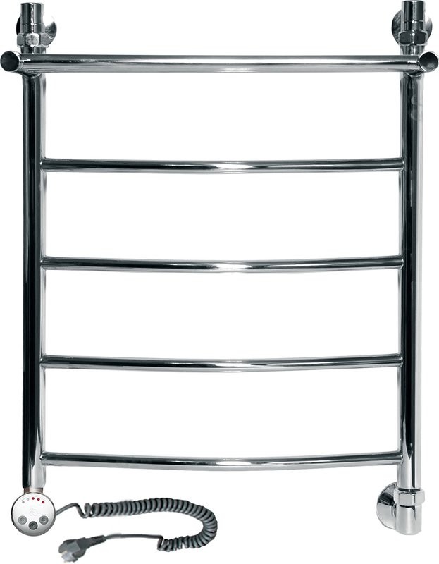 Полотенцесушитель электрический Ника Arc ЛД ВП 60/50 лев с полкой