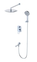 Душевой комплект Wonzon & Woghand WW-88939010-CR С ВНУТРЕННЕЙ ЧАСТЬЮ, хром