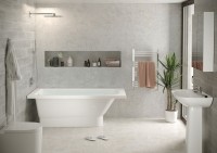 Ванна из искусственного камня Фэма Виктория 4607146341477 без опоры 160x70 см, отдельностоящая, белая