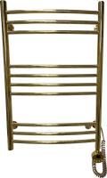 Полотенцесушитель электрический Domoterm Калипсо П10 50x80, золото, R