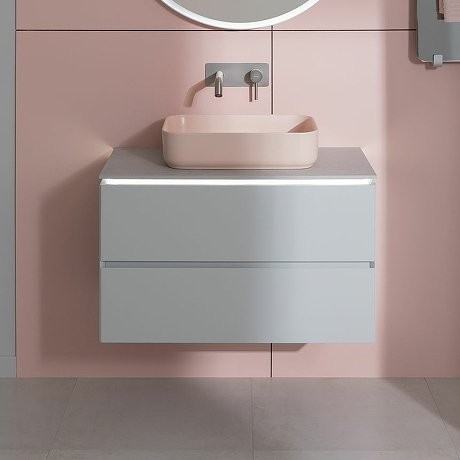 Тумба под раковину Allen Brau Infinity 100 подвесная, папирус матовый