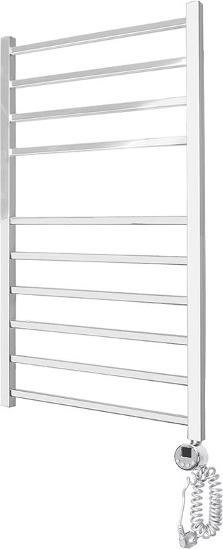 Полотенцесушитель электрический Domoterm Квадро П10 50x100 ER, хром, R