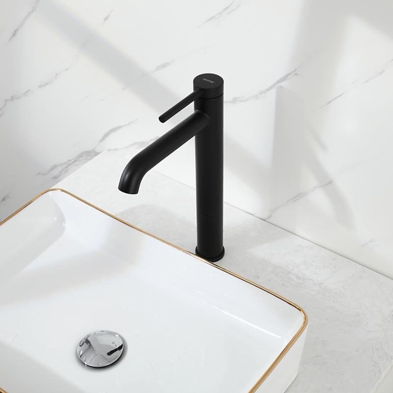 Смеситель для раковины Gappo G06-6 G1006-26 черный