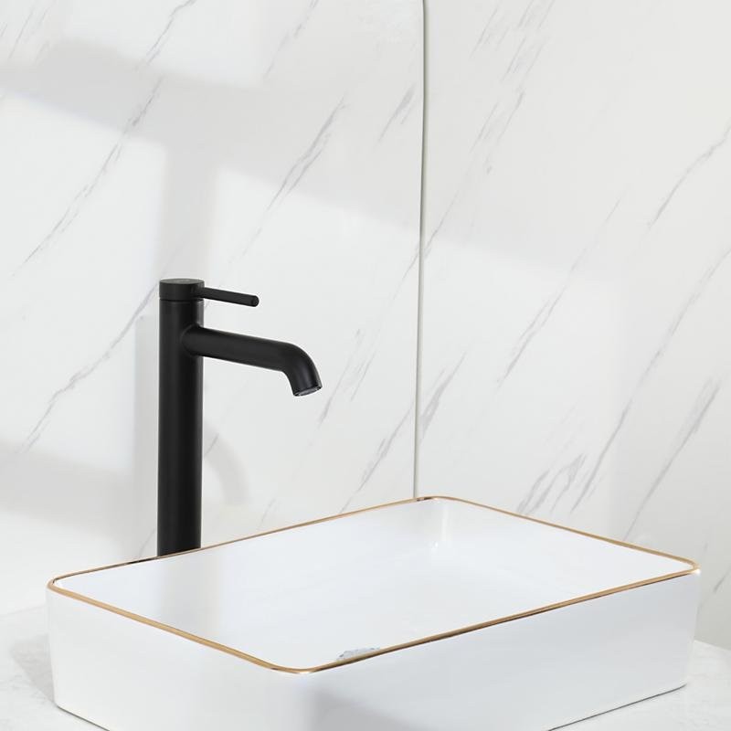 Смеситель для раковины Gappo G06-6 G1006-26 черный