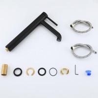 Смеситель для раковины Gappo G06-6 G1006-26 черный