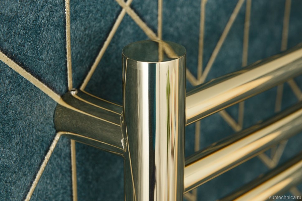 Полотенцесушитель электрический Сунержа Богема 3.1 00-6003-1260 130x65 см, подключение справа, без покрытия, лесенка