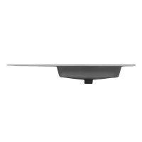 Тумба с раковиной Cezares Duet 100 R bianco lucido, раковина Cezares CZR-8095-100-R