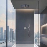 Душевой комплект Timo Saona SX-2370/00SM С ВНУТРЕННЕЙ ЧАСТЬЮ, с термостатом, хром