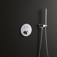Душевой комплект Timo Saona SX-2370/00SM С ВНУТРЕННЕЙ ЧАСТЬЮ, с термостатом, хром