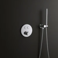 Душевой комплект Timo Saona SX-2370/00SM С ВНУТРЕННЕЙ ЧАСТЬЮ, с термостатом, хром