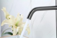 Смеситель для раковины Frap H807-9 F10807-29 оружейная сталь