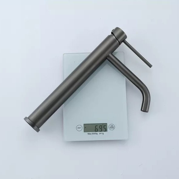 Смеситель для раковины Frap H807-9 F10807-29 оружейная сталь