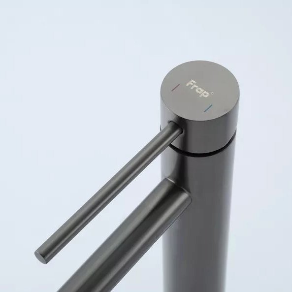 Смеситель для раковины Frap H807-9 F10807-29 оружейная сталь