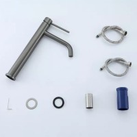 Смеситель для раковины Frap H807-9 F10807-29 оружейная сталь