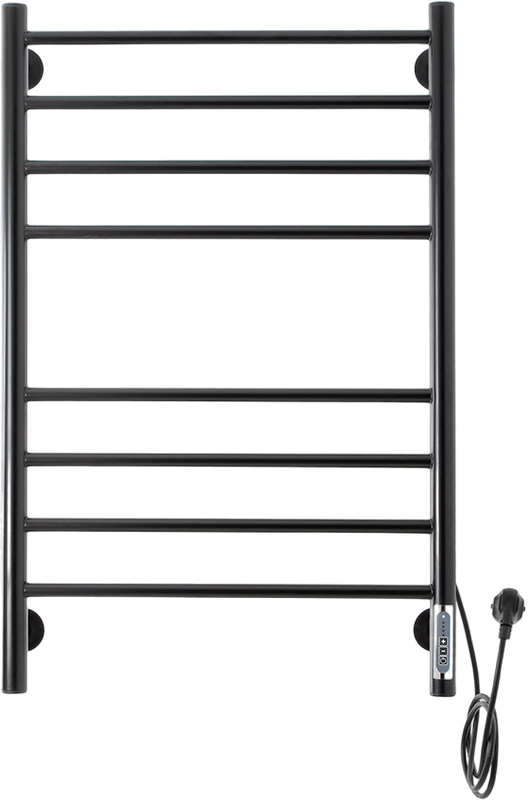 Полотенцесушитель электрический Domoterm Медея DMT П8 50х80, черный, R