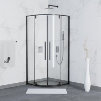 Душевой уголок RGW Stilvoll SV-53 B 90x90x200 профиль черный