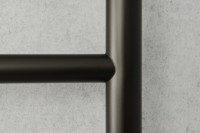 Полотенцесушитель электрический Сунержа Галант 3.1 31-6001-6040 70x45 см, подключение справа, матовый черный, лесенка