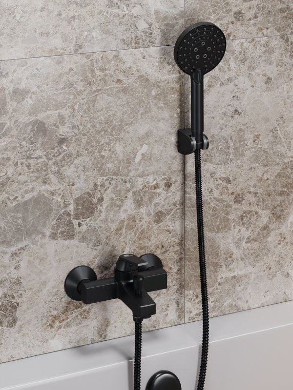 Комплект для ванной Orange One Life One Life P02-311b черный