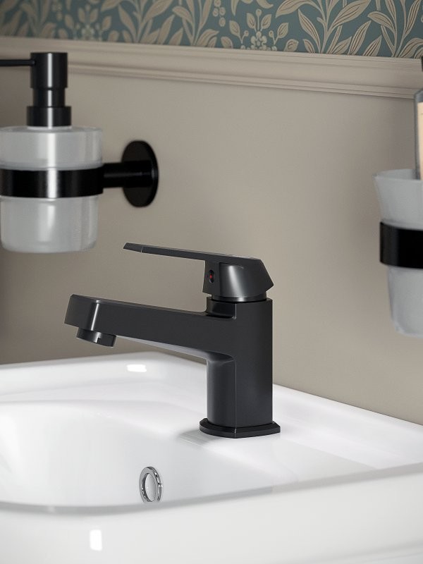 Комплект для ванной Orange One Life One Life P02-311b черный