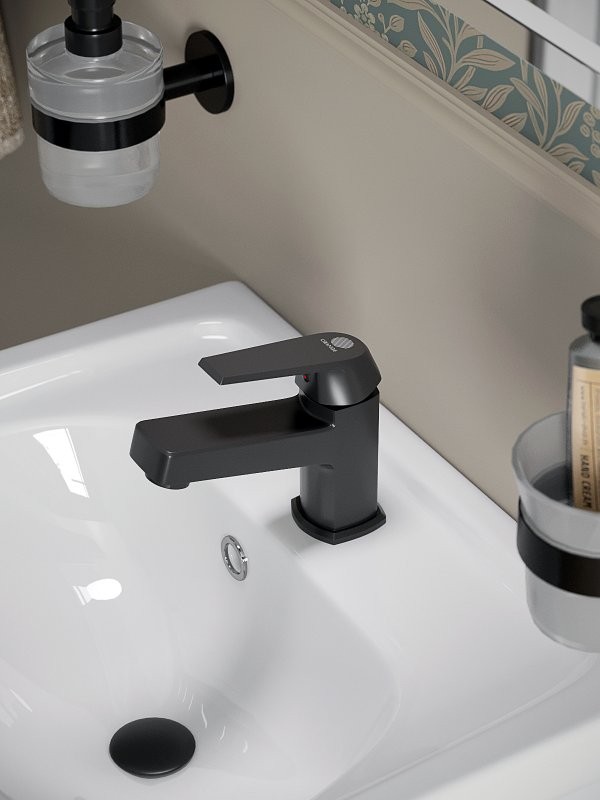 Комплект для ванной Orange One Life One Life P02-311b черный