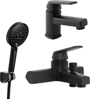 Комплект для ванной Orange One Life One Life P02-311b черный