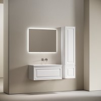 Мебель для ванной комнаты Sancos Very 90 подвесная, bianco, раковина СN7019wx