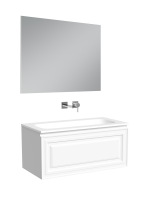 Мебель для ванной комнаты Sancos Very 90 подвесная, bianco, раковина СN7019wx