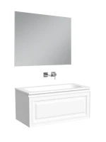 Мебель для ванной комнаты Sancos Very 90 подвесная, bianco, раковина СN7019wx