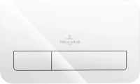 Кнопка смыва Villeroy & Boch Viconnect 922400RE белая глянцевая Кнопка смыва Villeroy & Boch Viconnect 922400RE белая глянцевая
