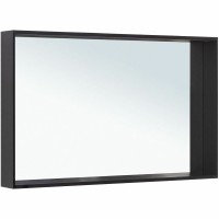 Зеркало Allen Brau Reality 120 с подсветкой, черный браш