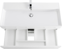 Тумба с раковиной Cezares Molveno 46 100 bianco ghiaccio, с раковиной Cezares CZR-MIL-100-LVB