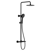 Душевая стойка Cersanit Олива (Oliva) 69002 матовая черная