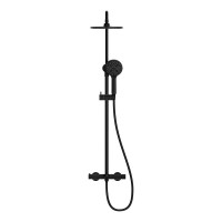 Душевая стойка Cersanit Олива (Oliva) 69002 матовая черная