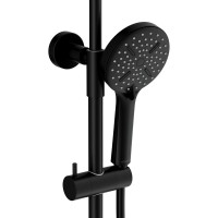 Душевая стойка Cersanit Олива (Oliva) 69002 матовая черная