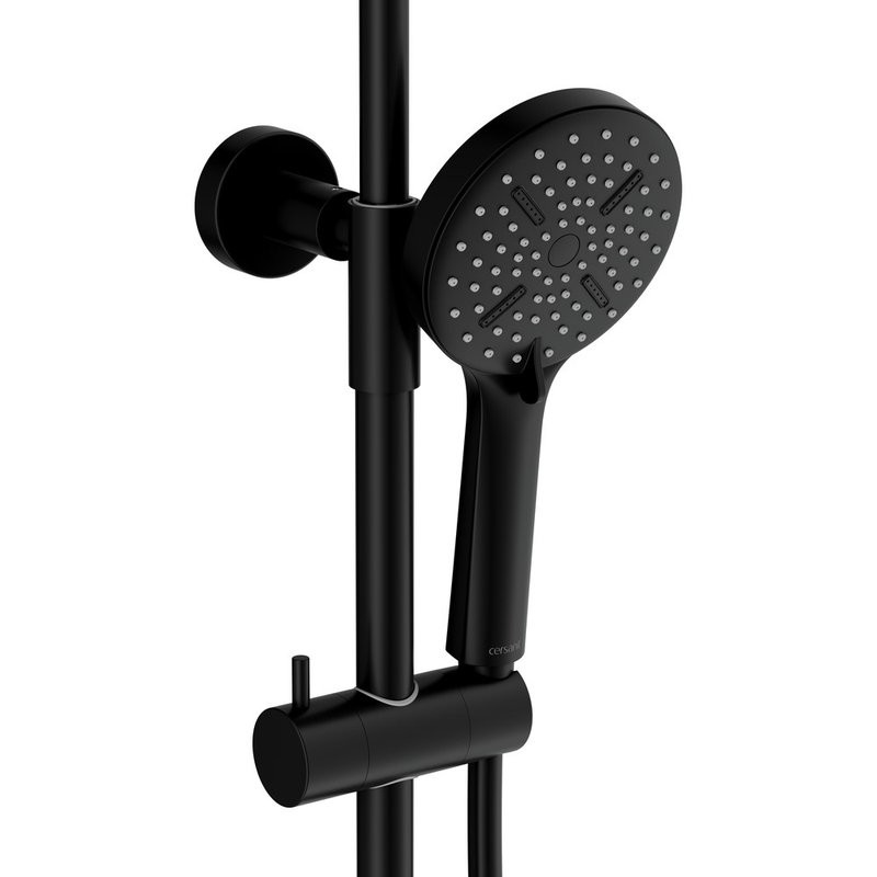 Душевая стойка Cersanit Олива (Oliva) 69002 матовая черная