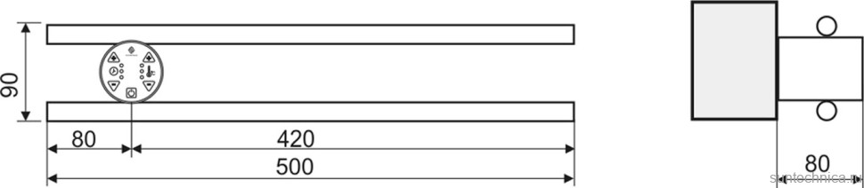 Полотенцесушитель электрический Terminus Smart Dry 4670078537737