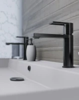 Смеситель для раковины Caprigo Kub 54-020-ner черный Смеситель для раковины Caprigo Kub 54-020-ner черный