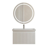 Мебель для ванной комнаты Vigo Finlay 70 подвесная, 1 ящик, матовая белая