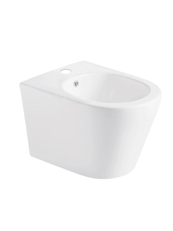 Биде подвесное Abber Bequem AC1151 глянцевое белое