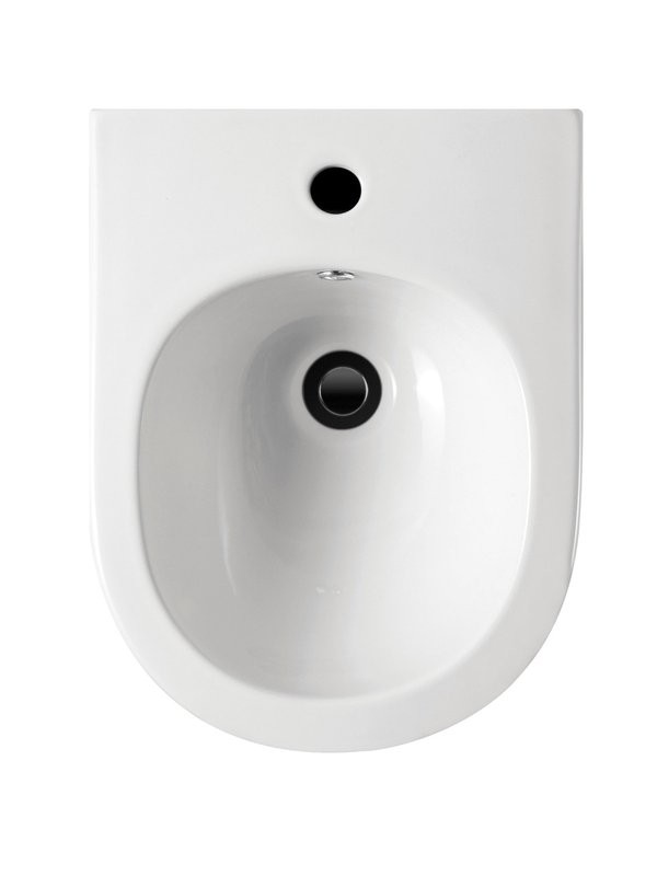 Биде подвесное Abber Bequem AC1151 глянцевое белое