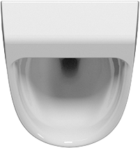 Писсуар подвесной GSI Community 909711 сенсорный, белый, безободковый