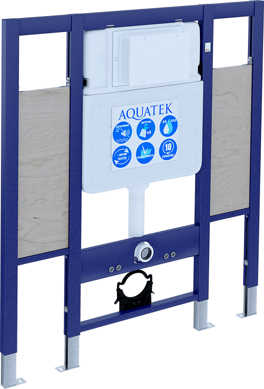 Система инсталляции для унитазов AQUATEK INS-0000015 для лиц с ограниченными возможностями