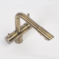 Смеситель для кухни Wasserkraft A8037 светлая бронза
