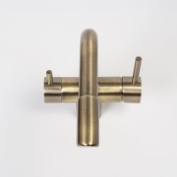 Смеситель для кухни Wasserkraft A8037 светлая бронза