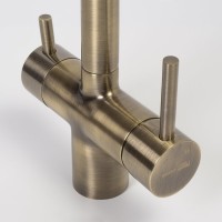 Смеситель для кухни Wasserkraft A8037 светлая бронза