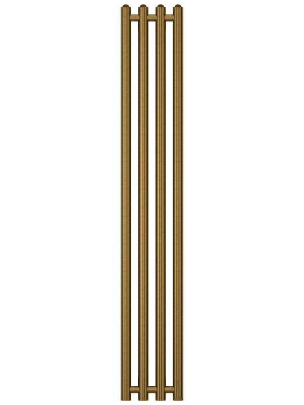 Полотенцесушитель электрический Сунержа Кантата 4.0 051-0885-1259 120x20 см, подключение справа, скрытое подключение справа, состаренная латунь, I-образный